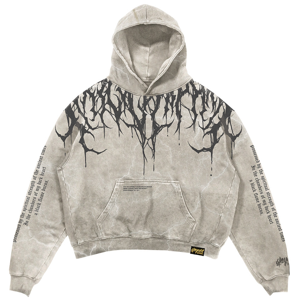 Reign Of Blood (Sand) - Heavy Oversized Hoodie (400GSM)