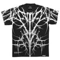 Ripcage (Black) - Heavy Oversized T-Shirt (250GSM)