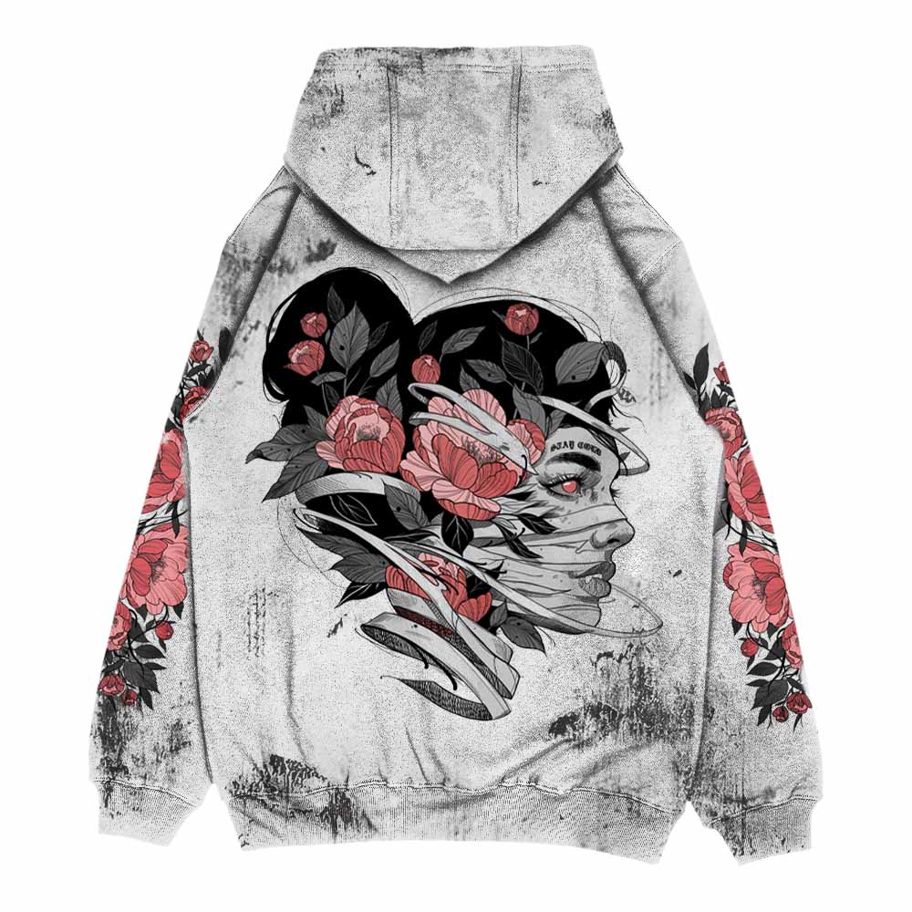 Dead Bloom (Acid) - Oversized Hoodie (350GSM)