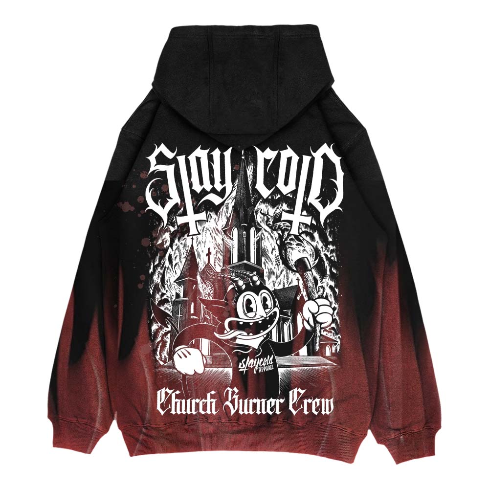 Church Burner Crew - Customized Oversized Hoodie (350GSM)