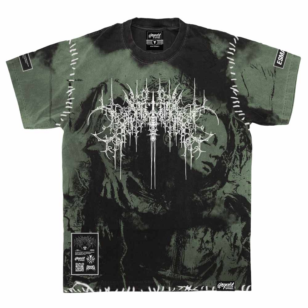 Chamber Of Chaos - Heavy Oversized T-Shirt (Menthol) 250GSM