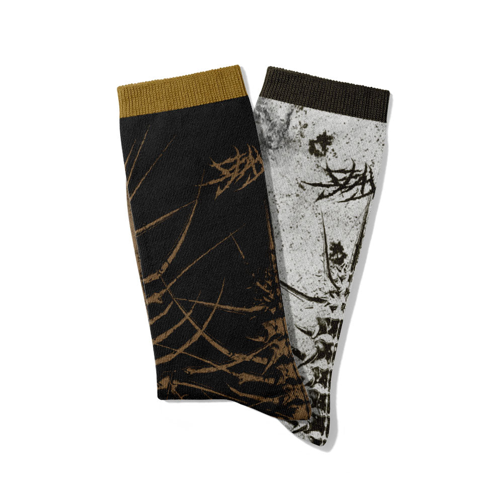 Rustpatch (Ocker) - Comfort Socks