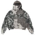 Veins Of Velvet (Allover) - Heavy Oversized Hoodie (400GSM)