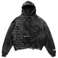 Bloodmoon (Dark Grey) - Heavy Oversized Hoodie (400GSM)