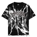 Black Flood (Black) - Oversized T-Shirt (200GSM)