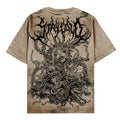 Gravewire (Beige) - Oversized T-Shirt (200GSM)