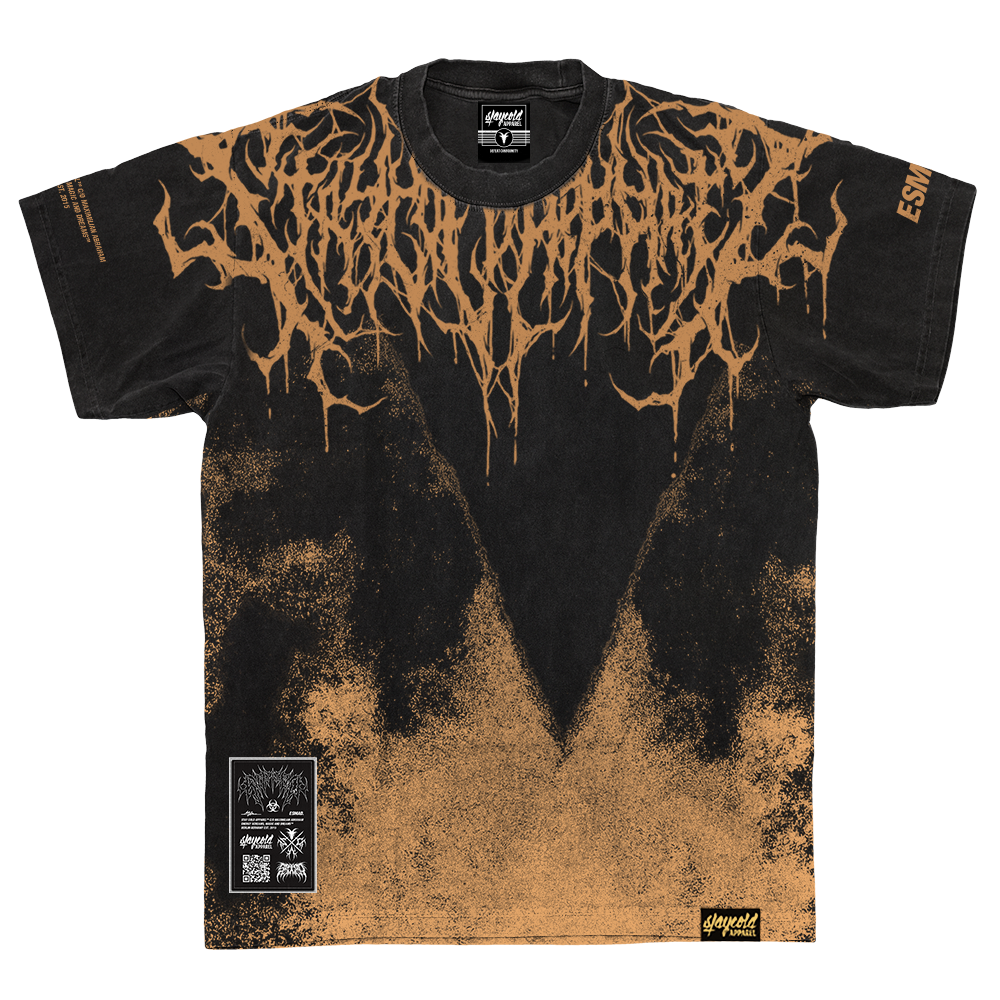 Reign Of Blood (Ocker) - Oversized T-Shirt (250GSM)