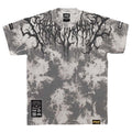 Reign Of Blood (Light Grey) - Heavy Oversized T-Shirt (tie dye) 250GSM