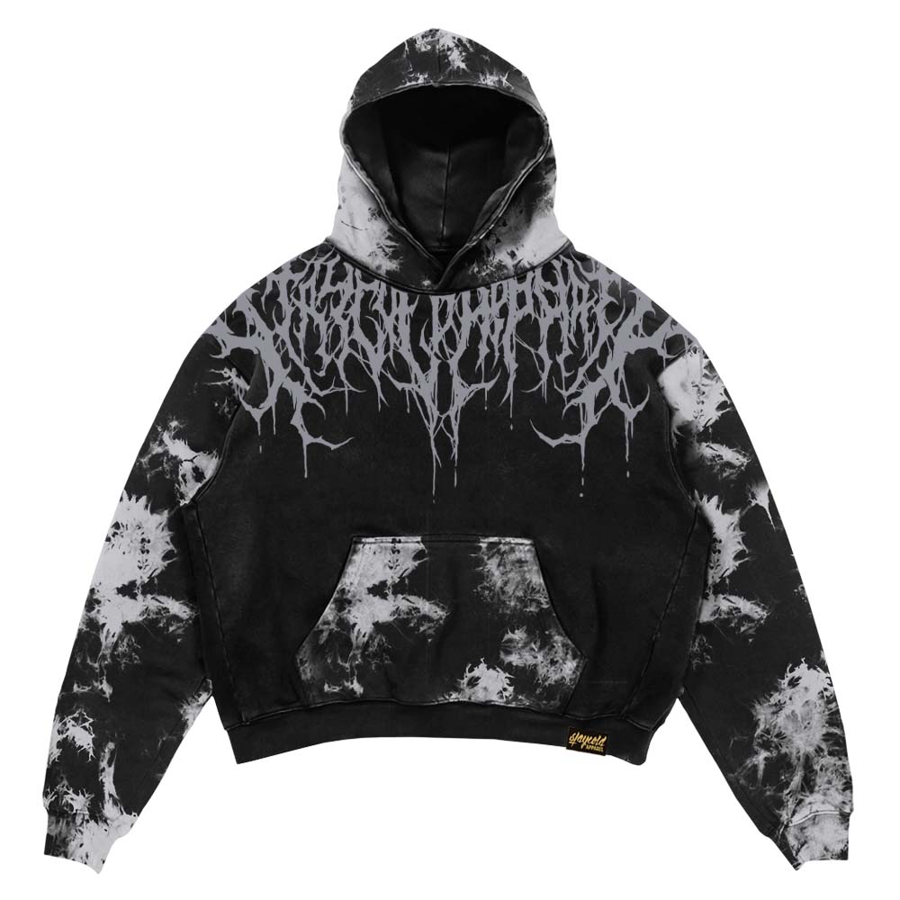 Reign Of Blood - Heavy Oversized Hoodie (Tie Dye) 400GSM
