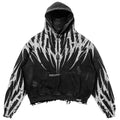 Thornbreaker (Black) - Heavy Oversized Hoodie (400GSM)