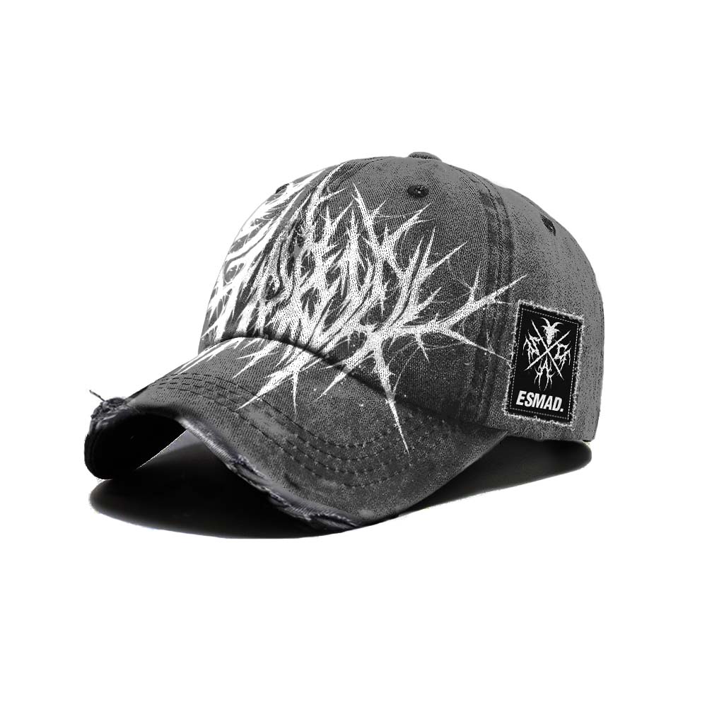Veil Of Thorns - Distressed Baseball Cap (Black)