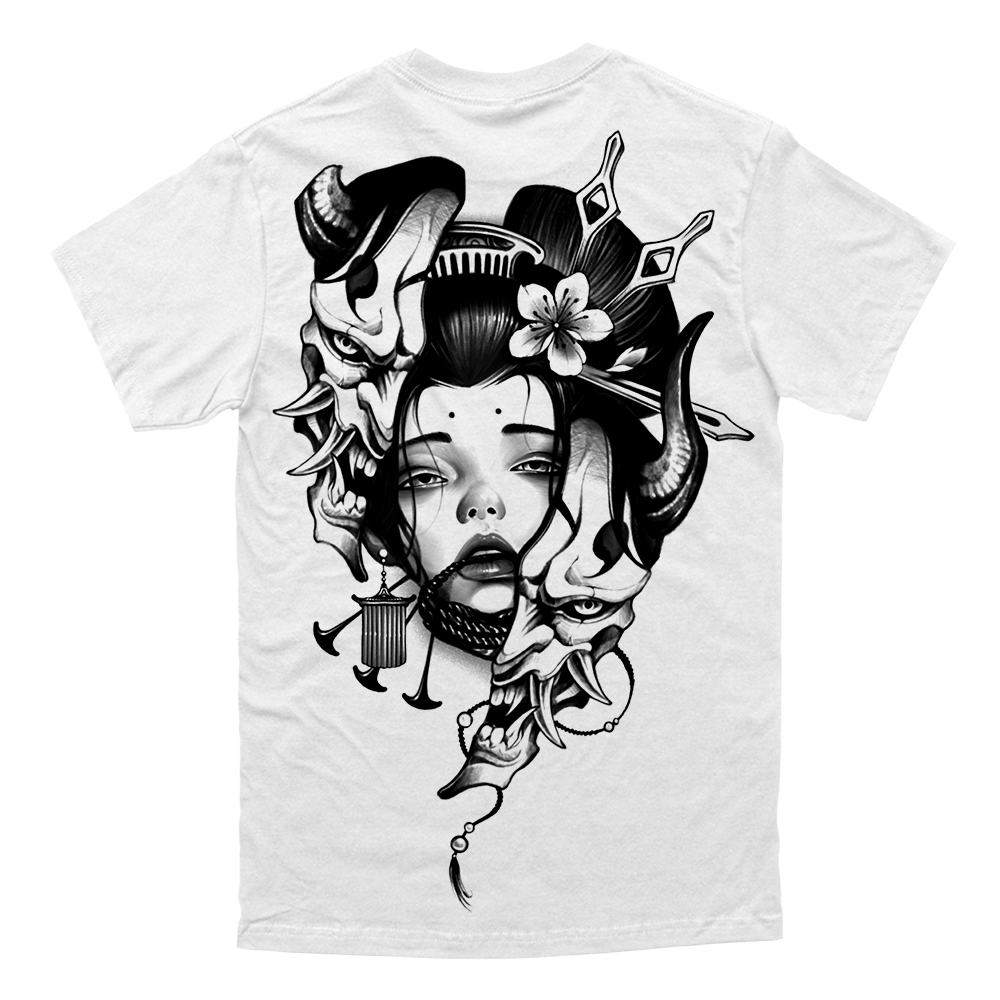 Cold Grace (White) - Regular T-Shirt (200GSM)