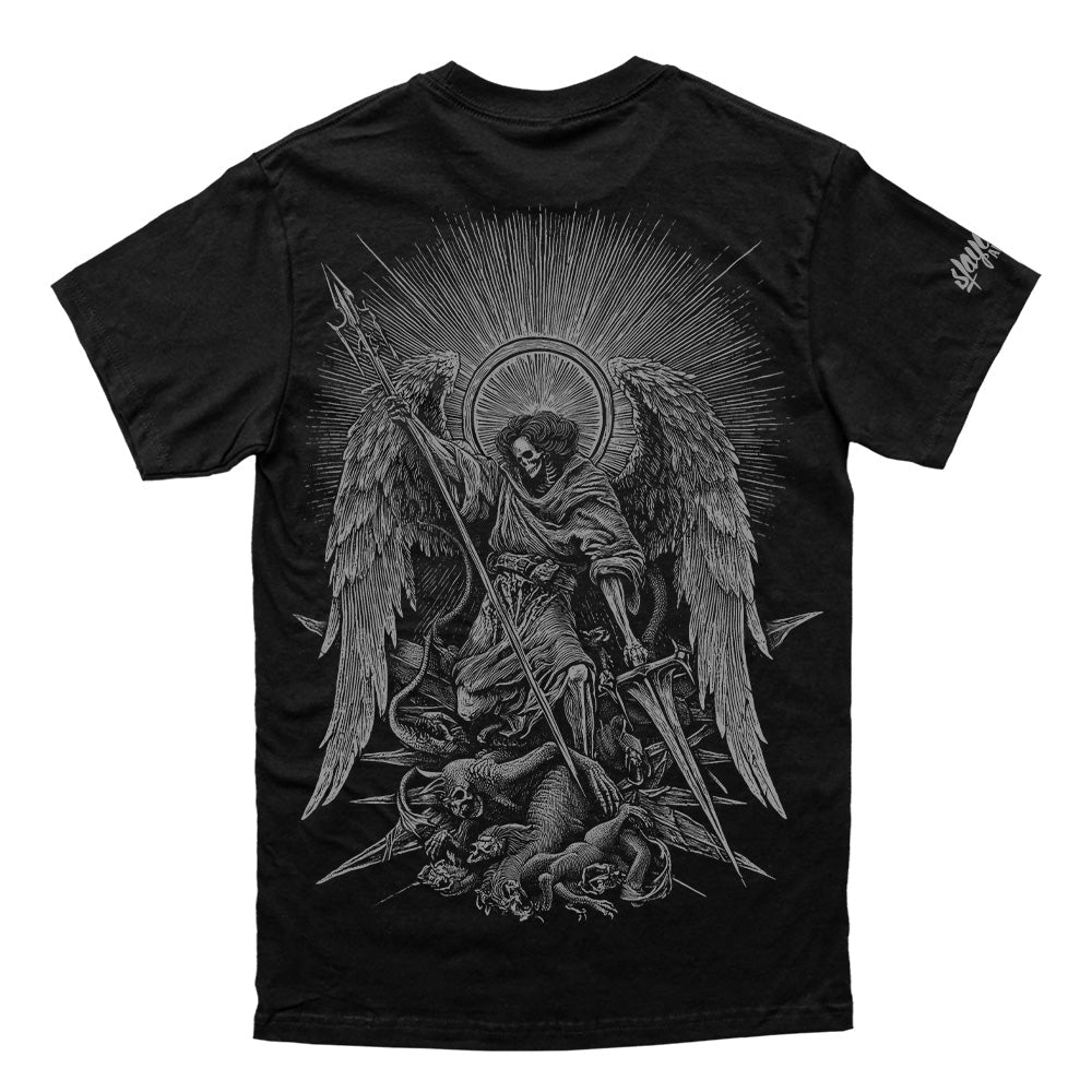 Spinebreaker (Black) - Regular T-Shirt (200GSM)
