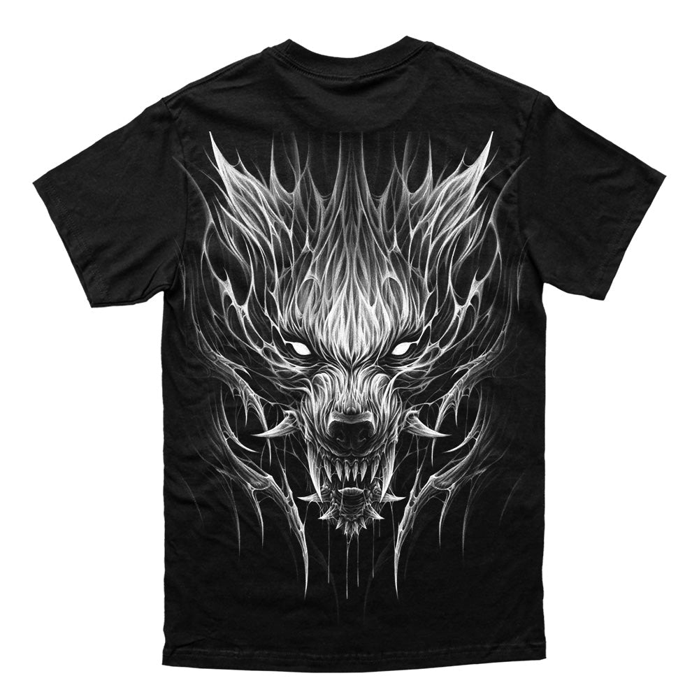 Wolfdawn (Black) - Regular T-Shirt (200GSM)