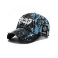 Frozen Veins (Blue) - Distressed Baseball Cap