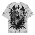 Divinity (Grey) - Oversized T-Shirt (200GSM)