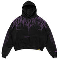 Reign Of Blood (Dark Purple) - Heavy Oversized Hoodie (400GSM)