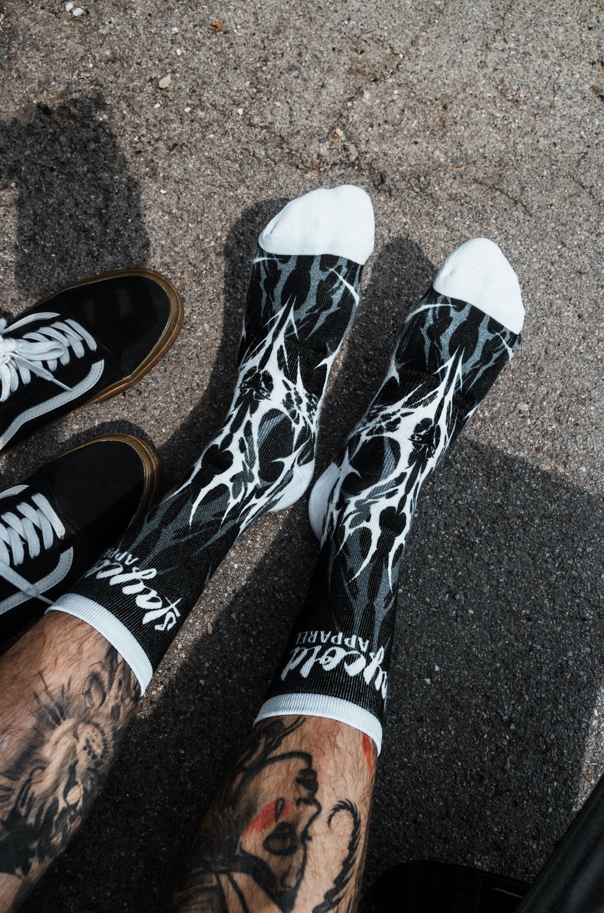 Eternal Conquest - Comfort Socks (White)