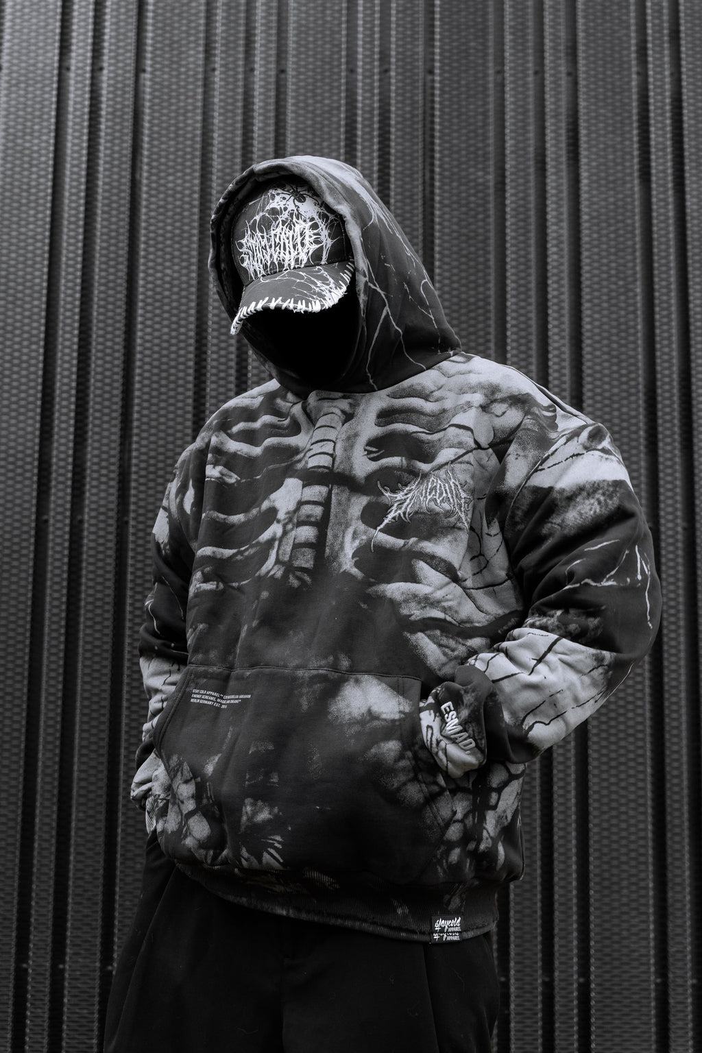 Anatomy (Grey) - Heavy Oversized Hoodie (400GSM)
