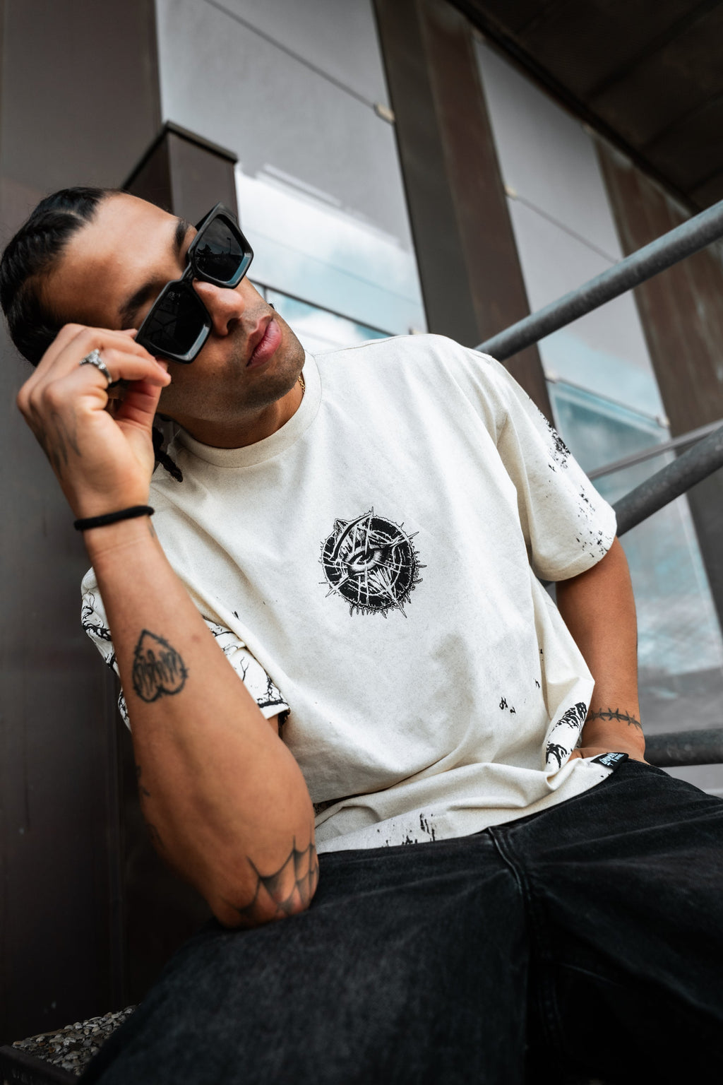 Attitude (Dirty Sand) - Oversized T-Shirt (200GSM)