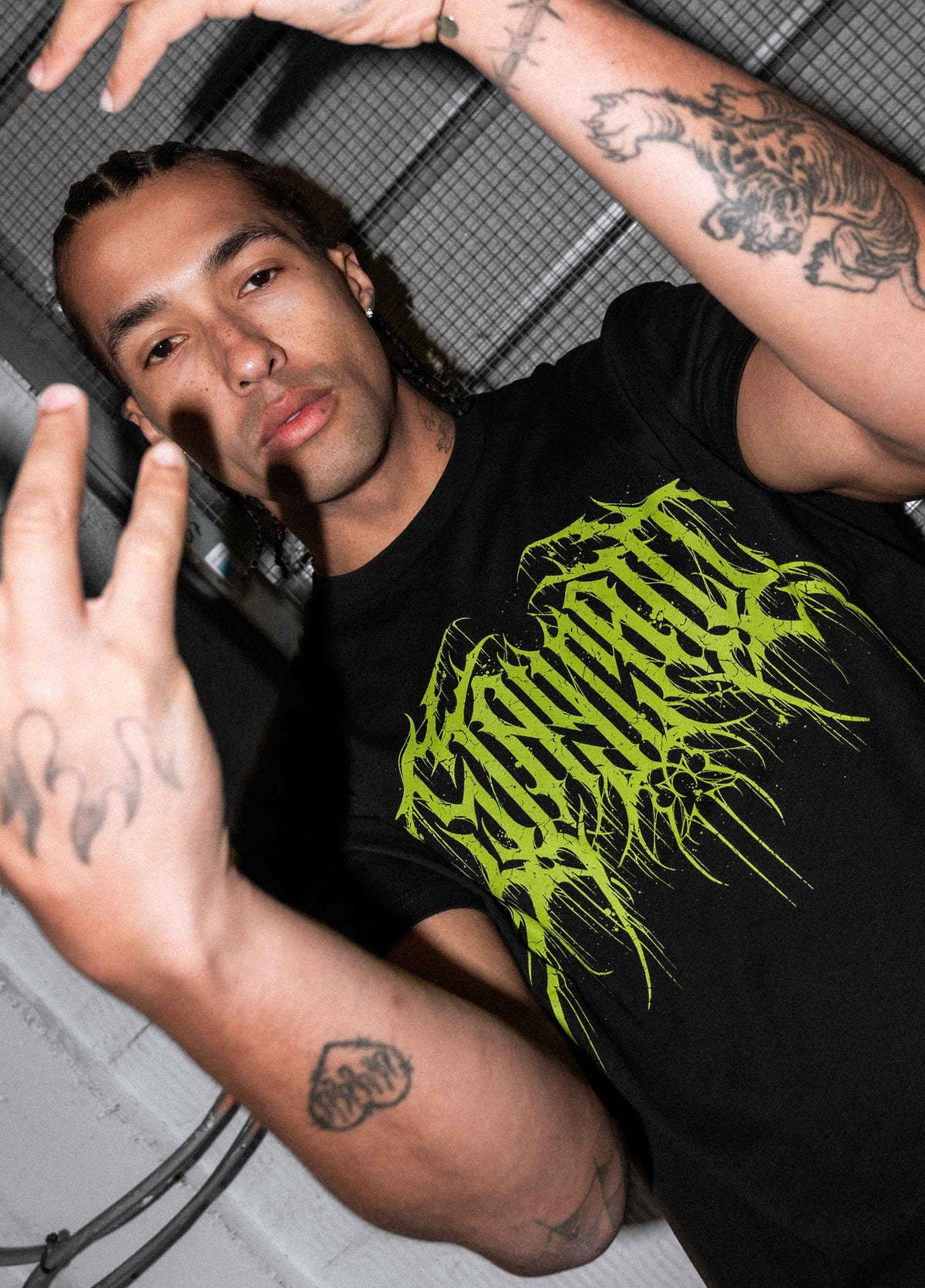 Biohazard (Black) - Regular T-Shirt (200GSM)