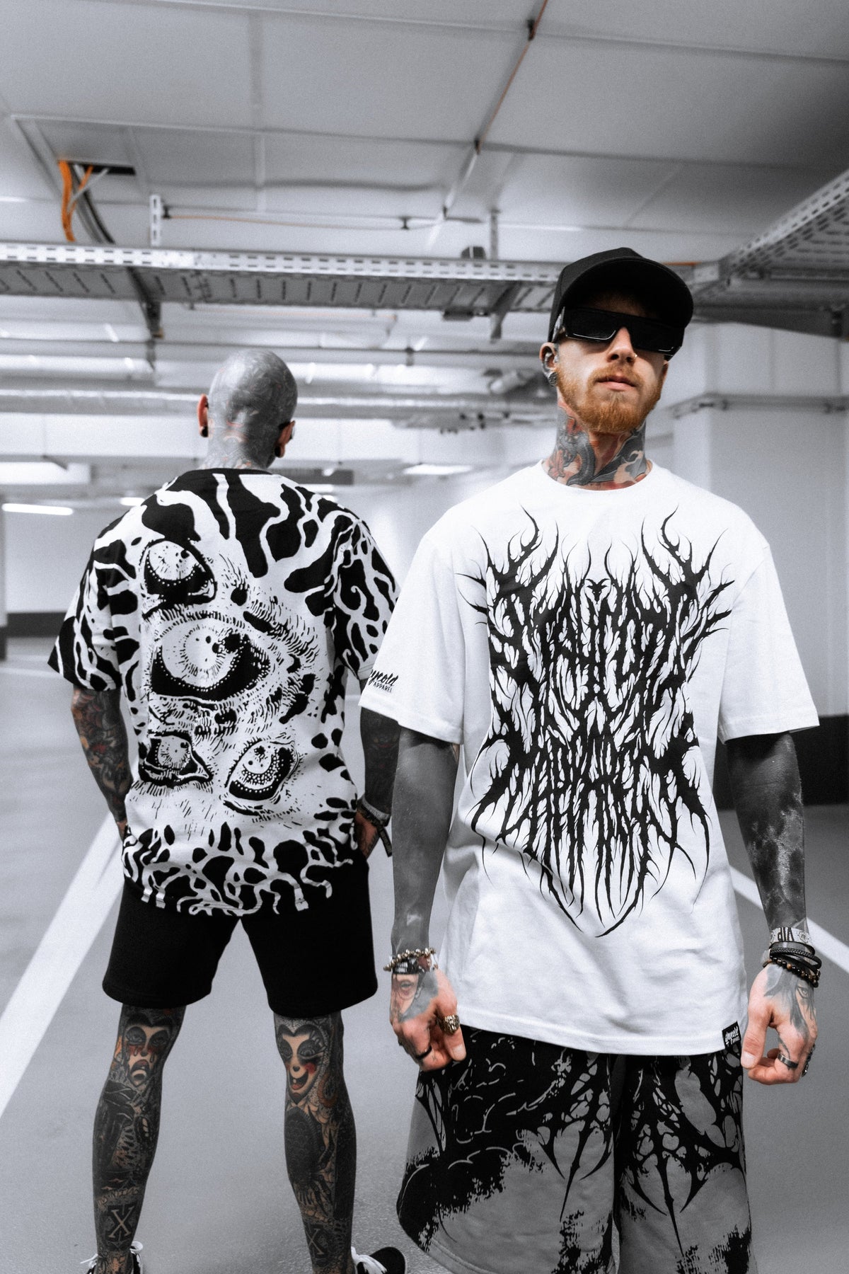 Black Halo (White) - Regular T-Shirt (200GSM)