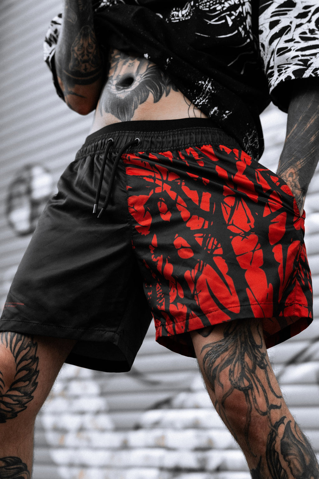 Black Omen (Black) - Swim Shorts