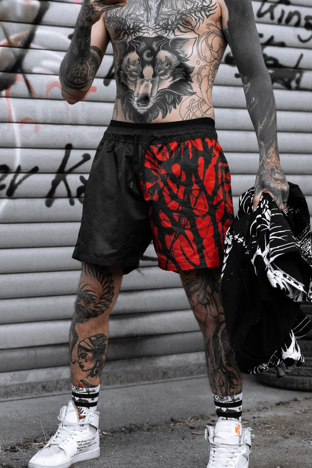 Black Omen (Black) - Swim Shorts