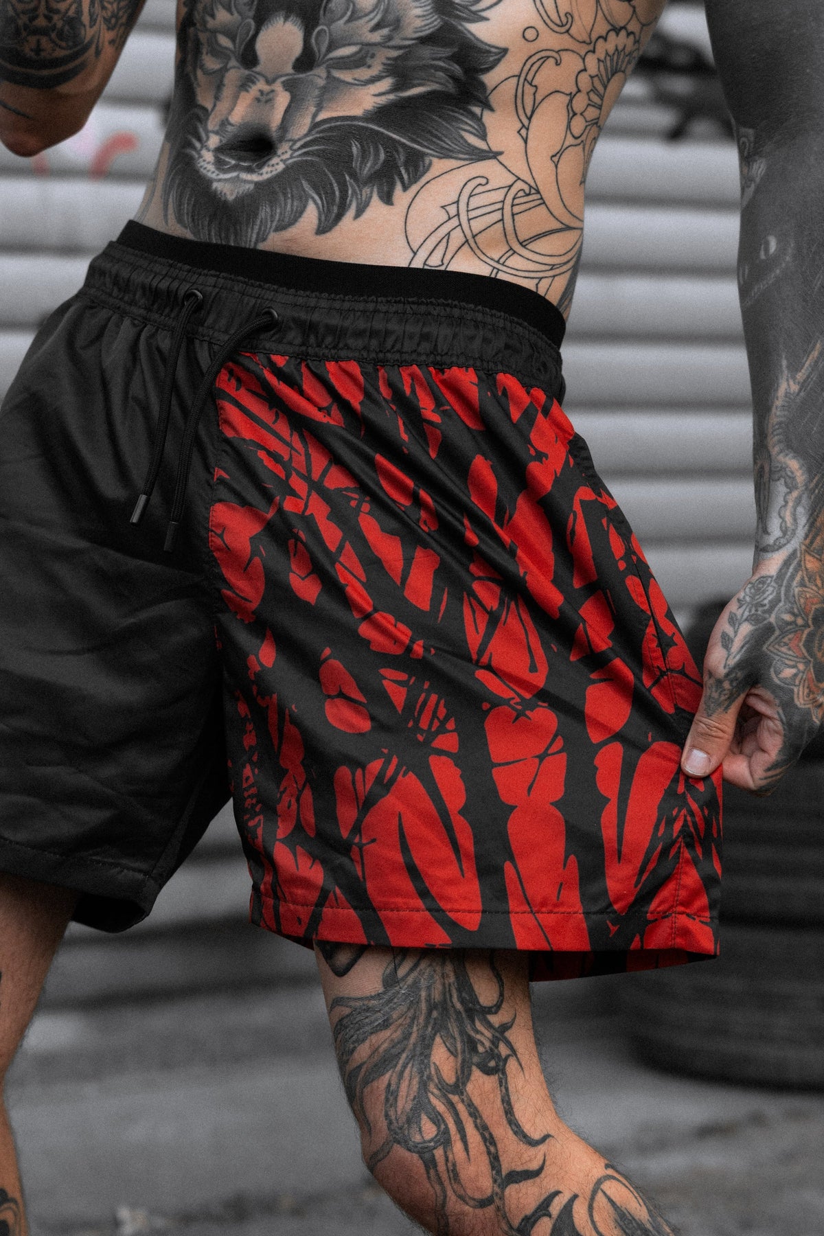 Black Omen (Black) - Swim Shorts