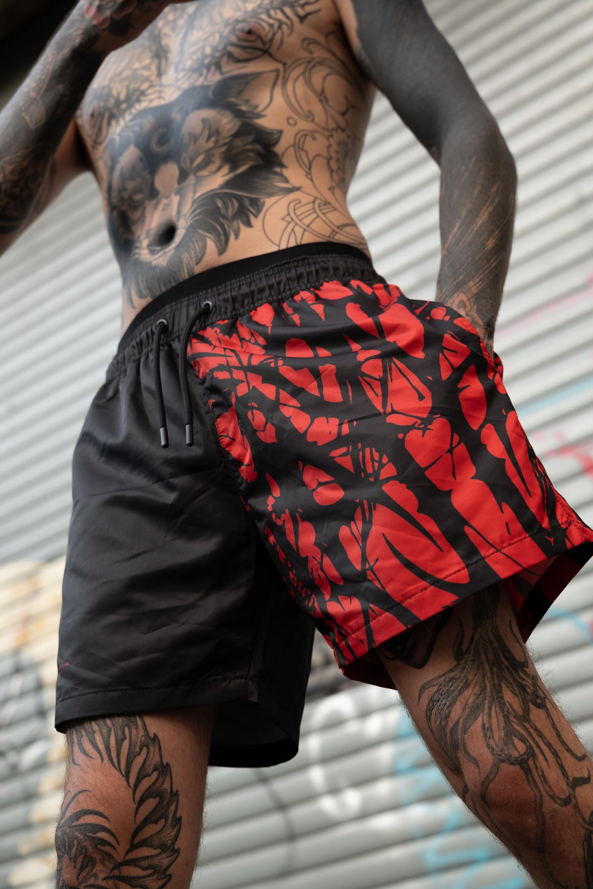 Black Omen (Black) - Swim Shorts