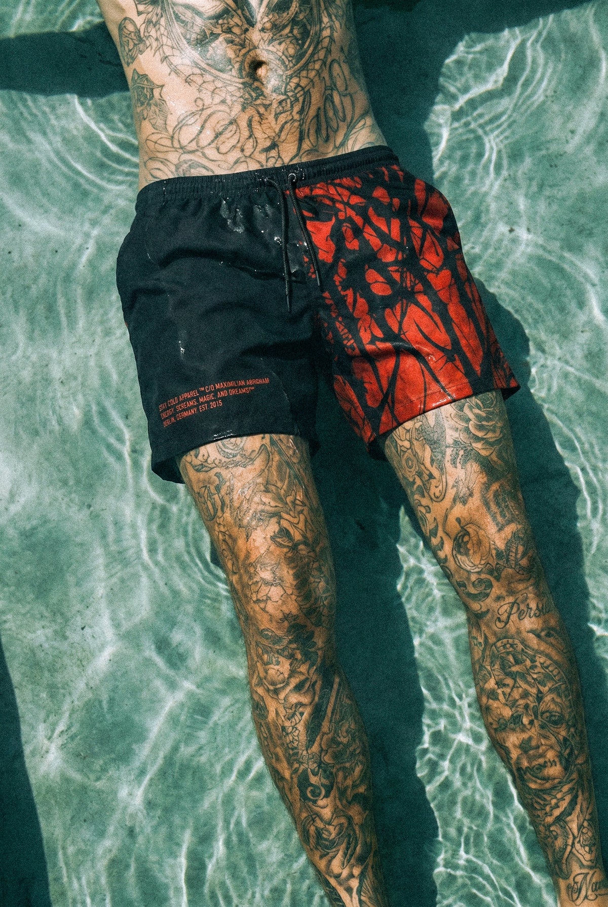 Black Omen (Black) - Swim Shorts