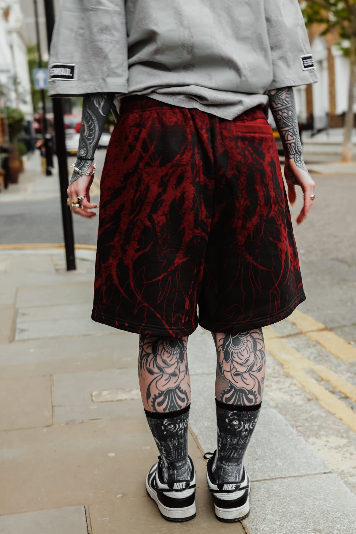 Bloodspawn (Rusty Red) - Prime Shorts (350GSM)
