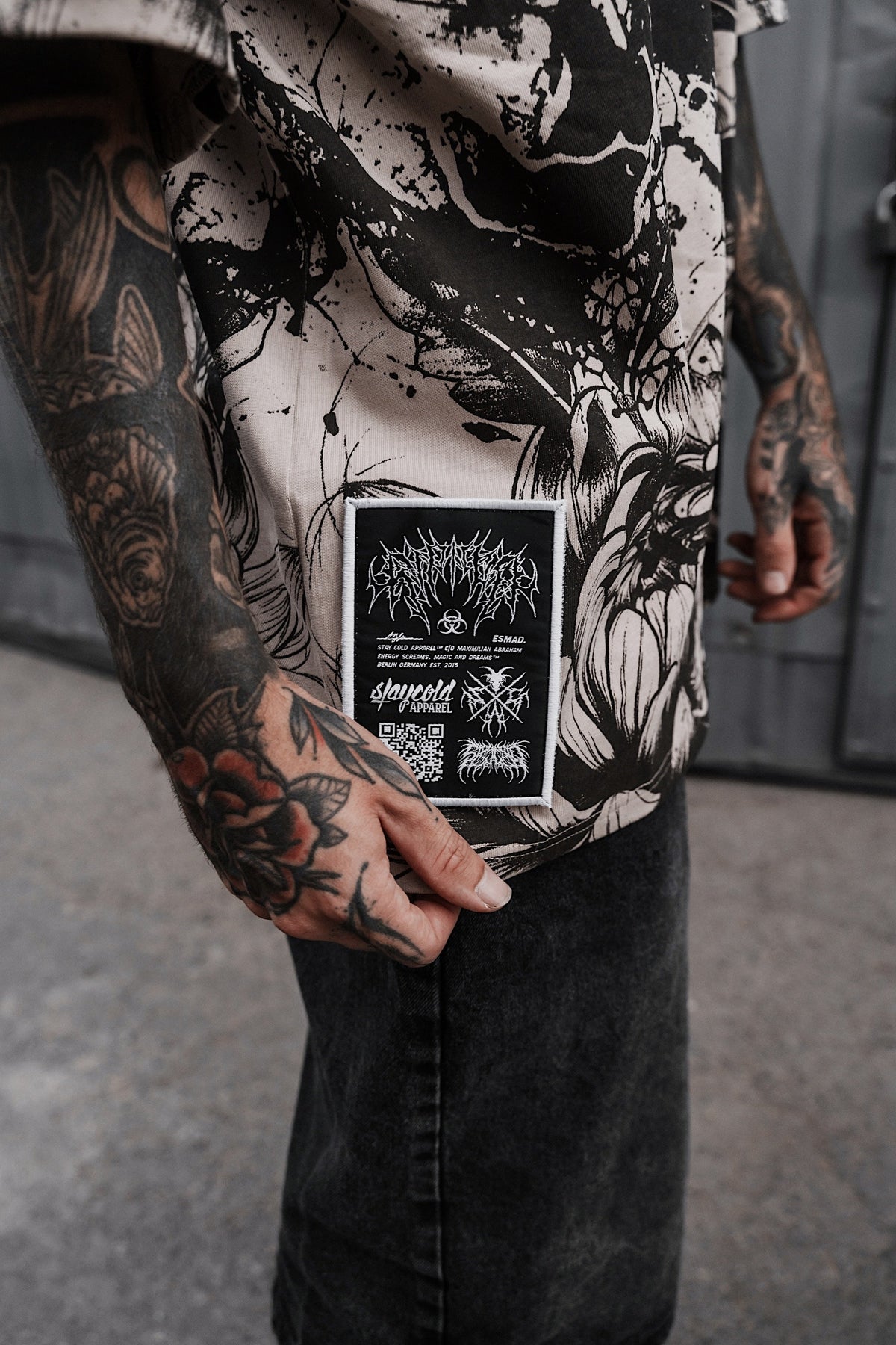 Bloomwound (Allover) - Heavy Oversized T-Shirt (250GSM)