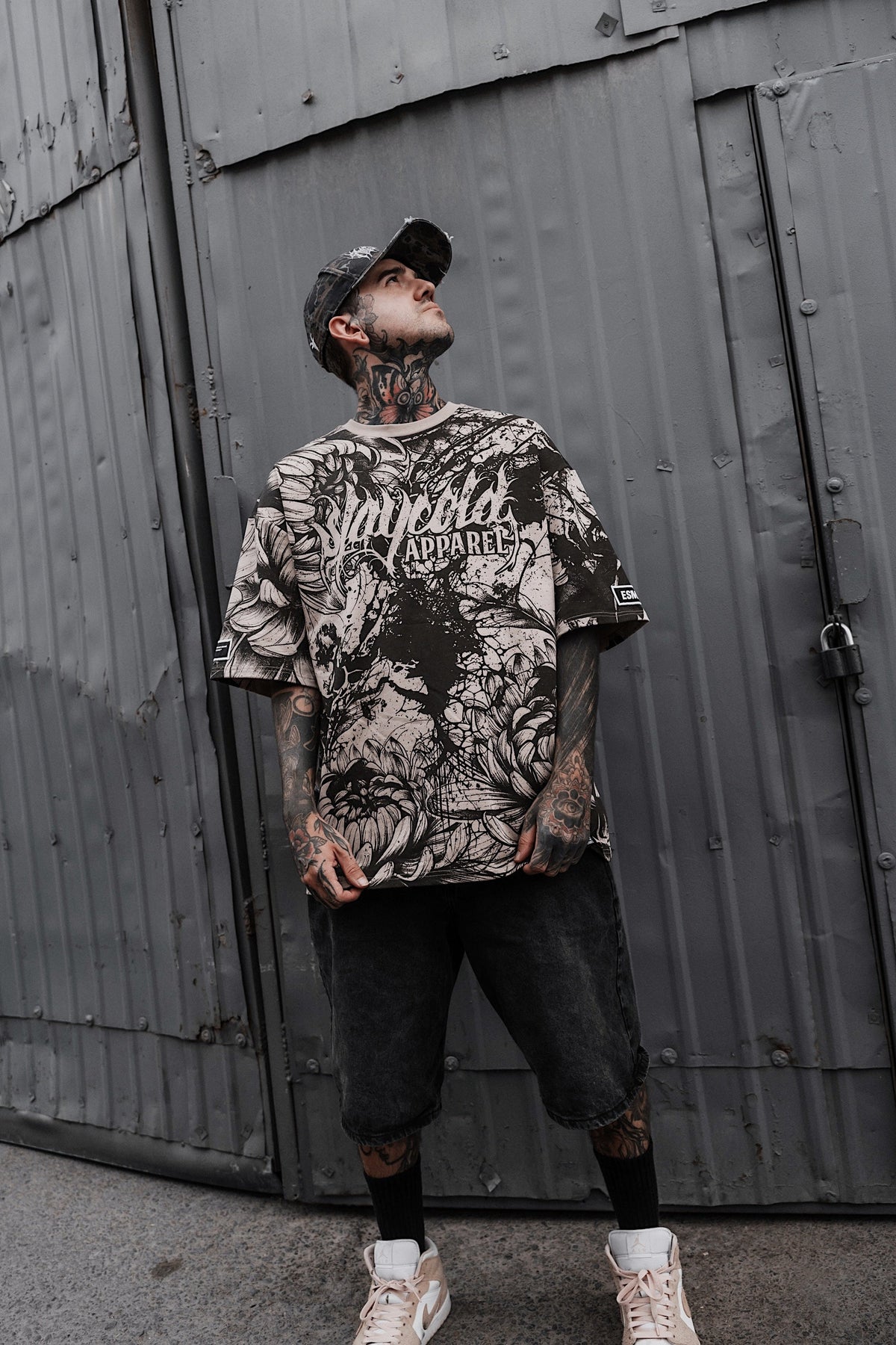 Bloomwound (Allover) - Heavy Oversized T-Shirt (250GSM)