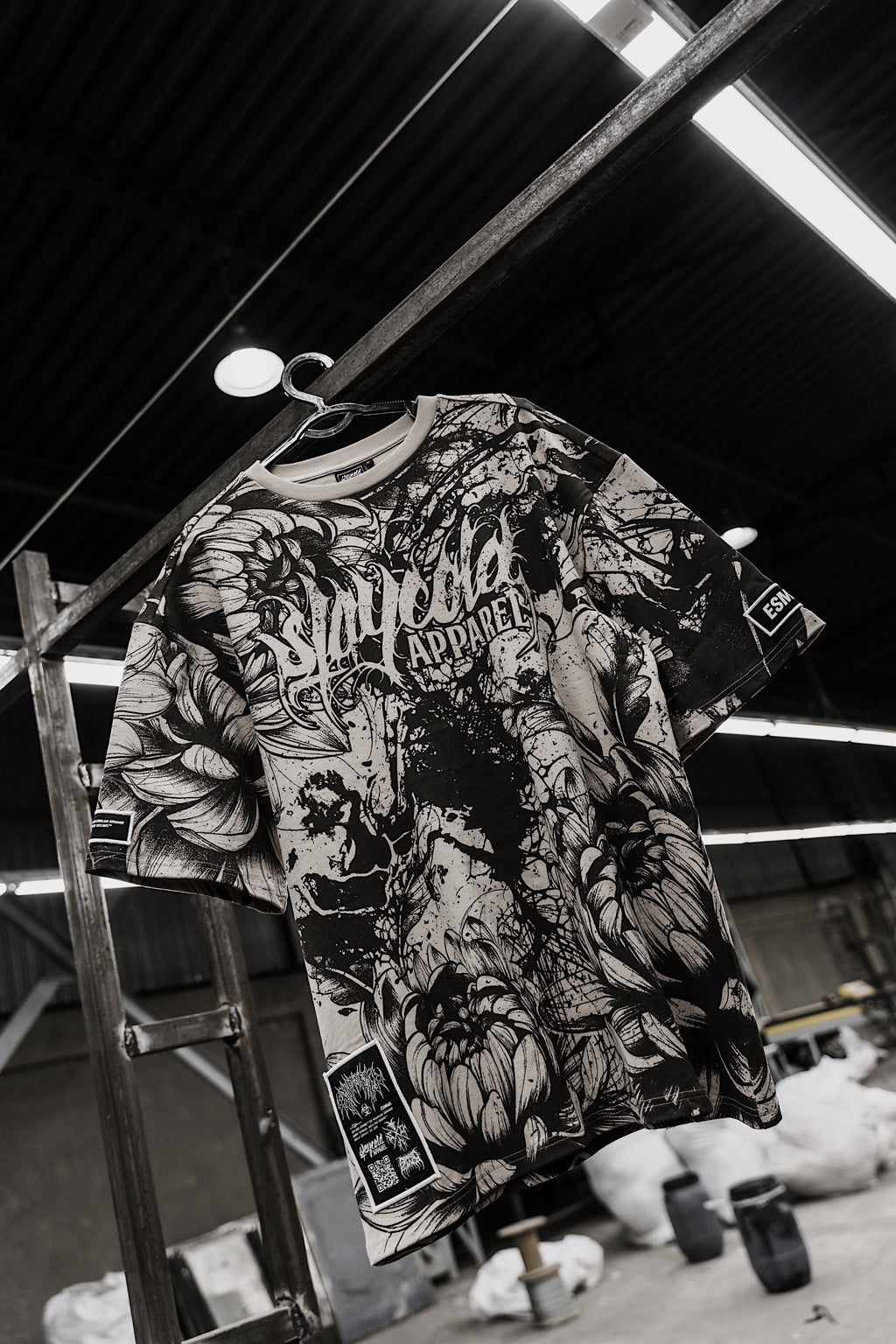 Bloomwound (Allover) - Heavy Oversized T-Shirt (250GSM)