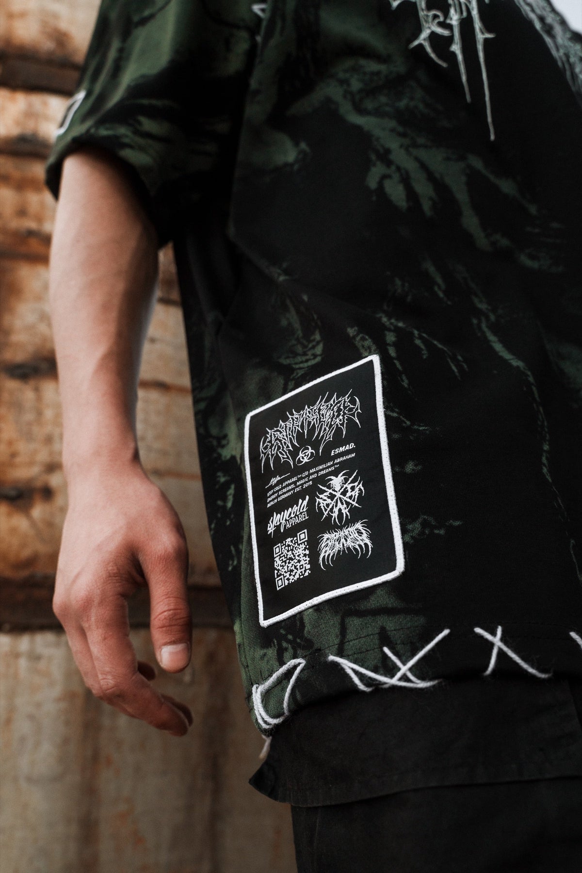 Chamber Of Chaos - Heavy Oversized T-Shirt (Menthol) 250GSM