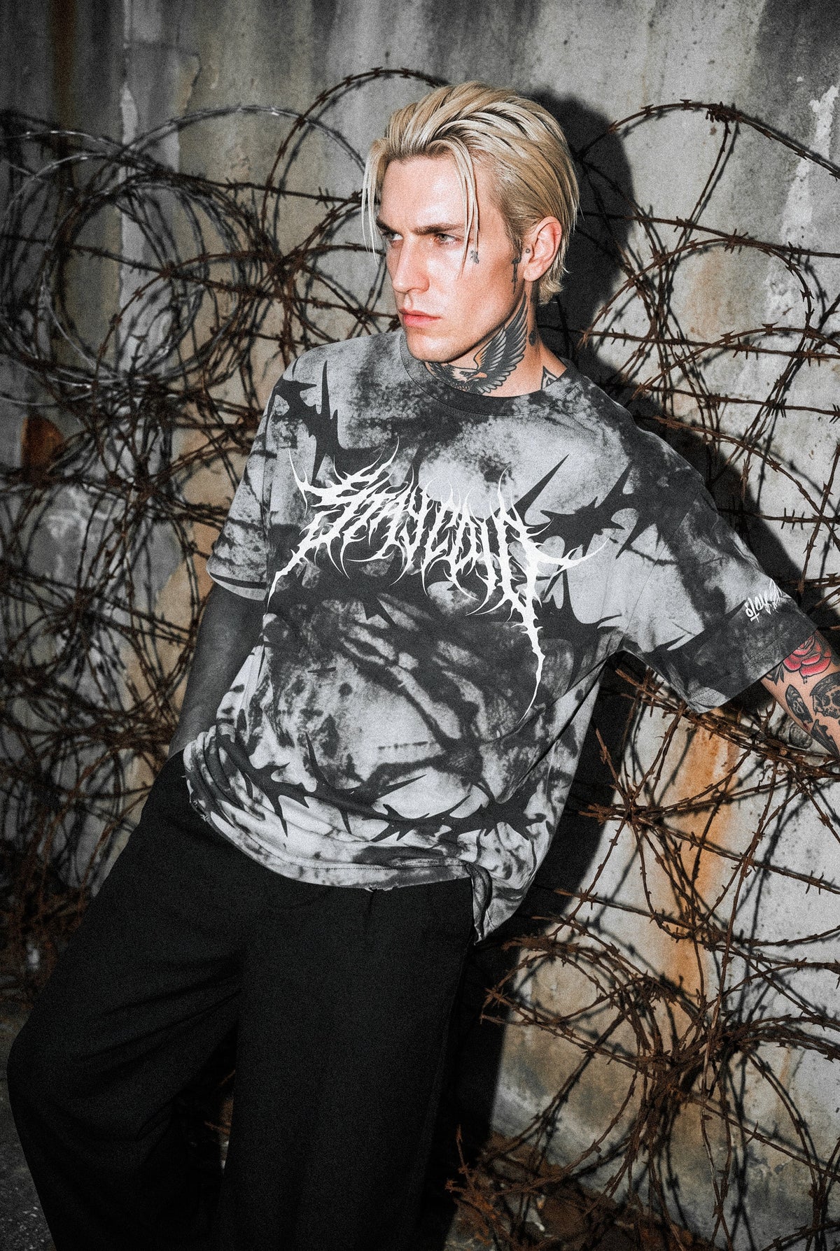 Chrome Fever (Silver) - Oversized T-Shirt (200GSM)