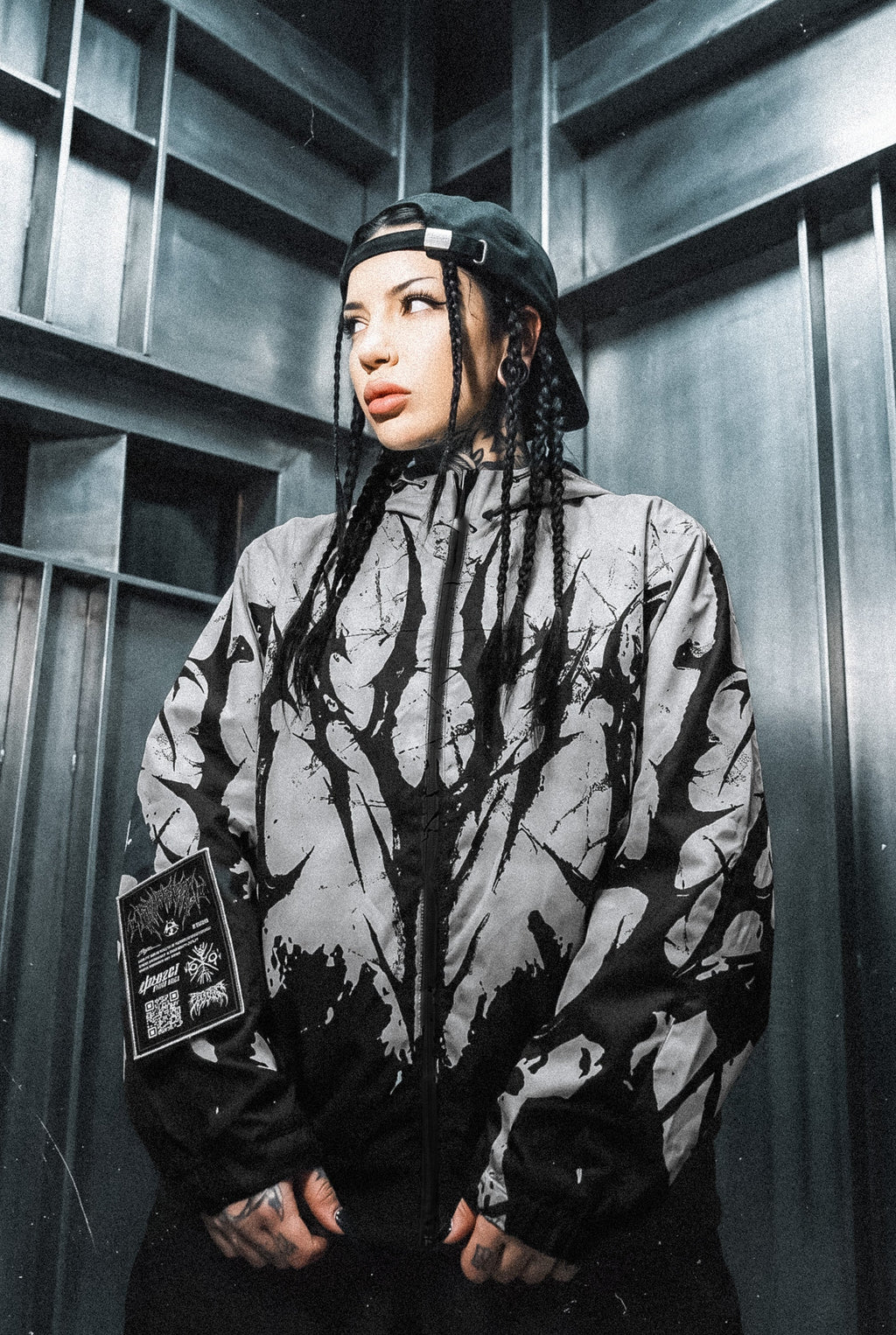 Chrome Scars (3M Reflective) - Windbreaker