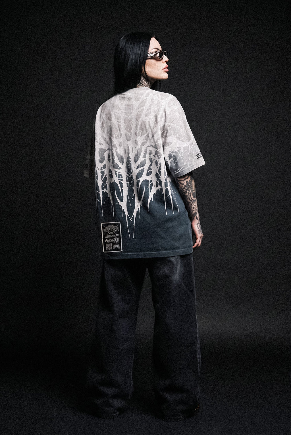 Cold Blooded (Sand Fade) - Oversized T-Shirt (200GSM)