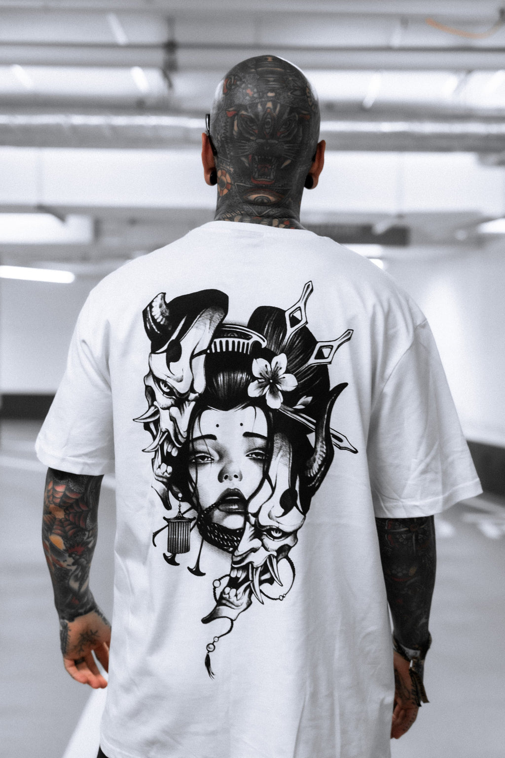 Cold Grace (White) - Regular T-Shirt (200GSM)