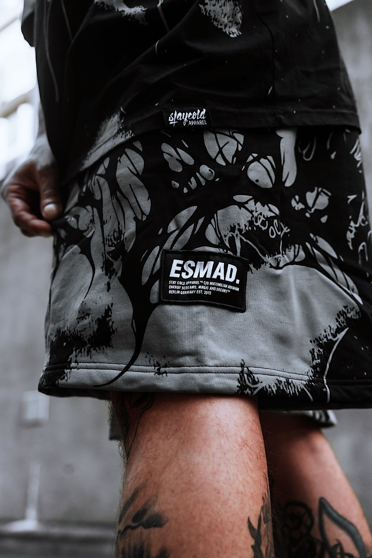 Daggerwave (Grey Dye) - Prime Shorts (350GSM)