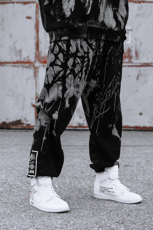 Daggerwave (Grey Dye) - Sweatpants (350GSM)
