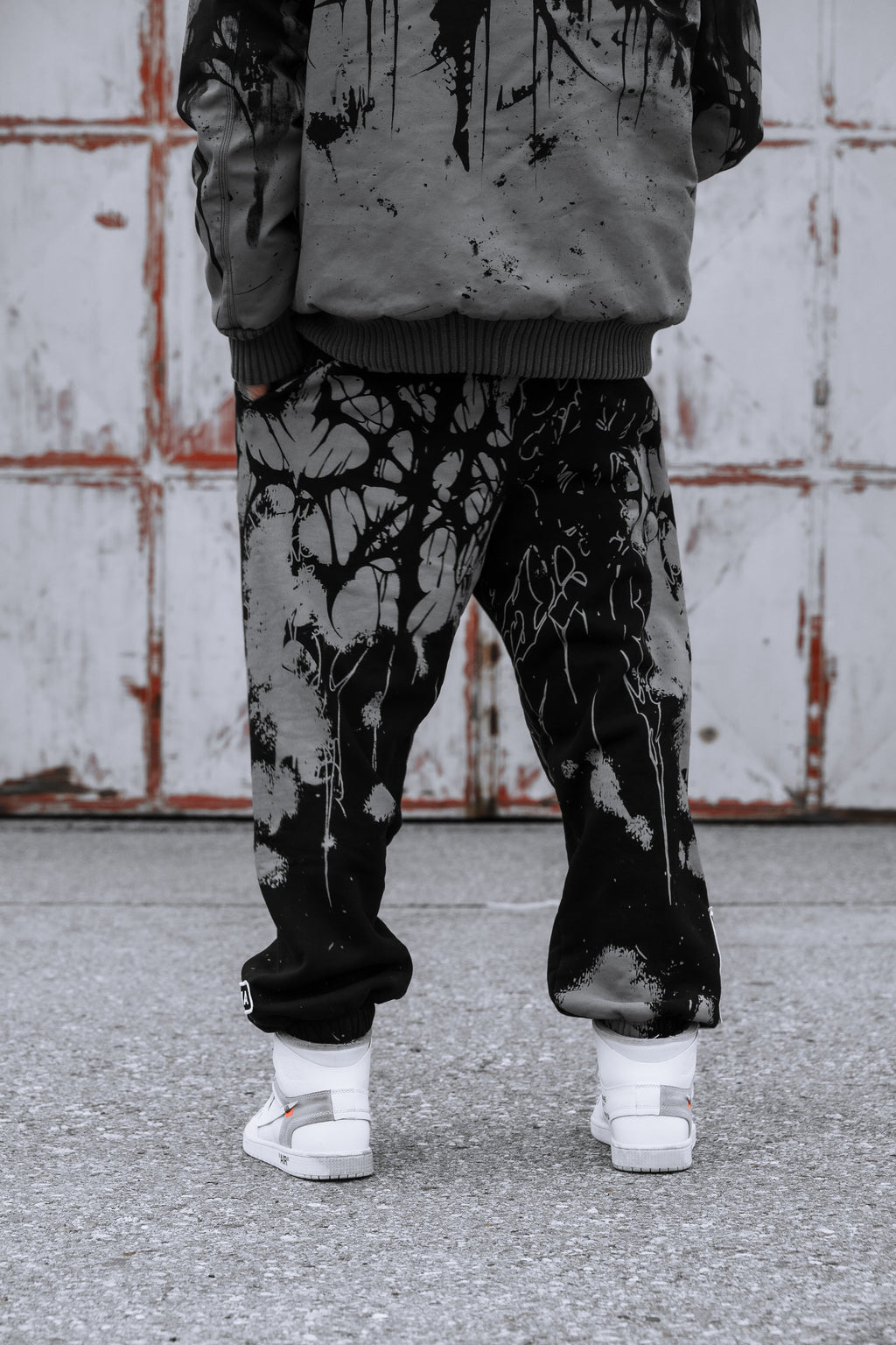 Daggerwave (Grey Dye) - Sweatpants (350GSM)