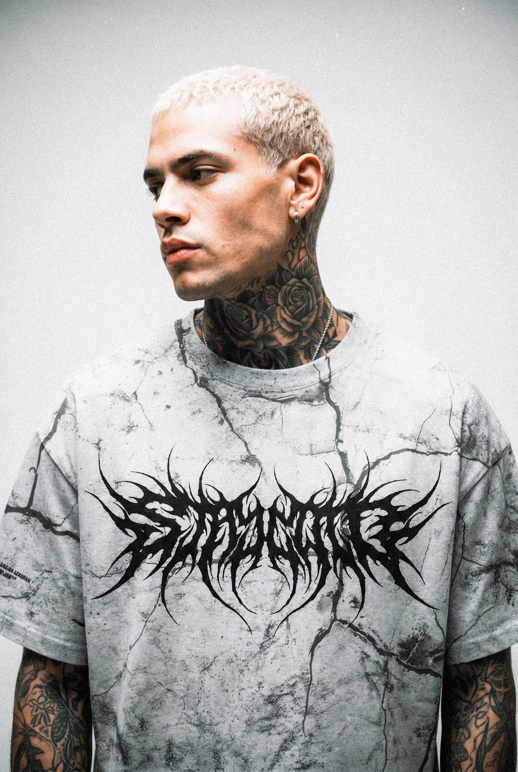 Divinity (Grey) - Oversized T-Shirt (200GSM)