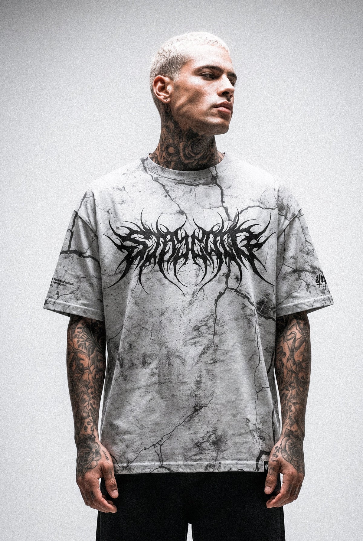 Divinity (Grey) - Oversized T-Shirt (200GSM)