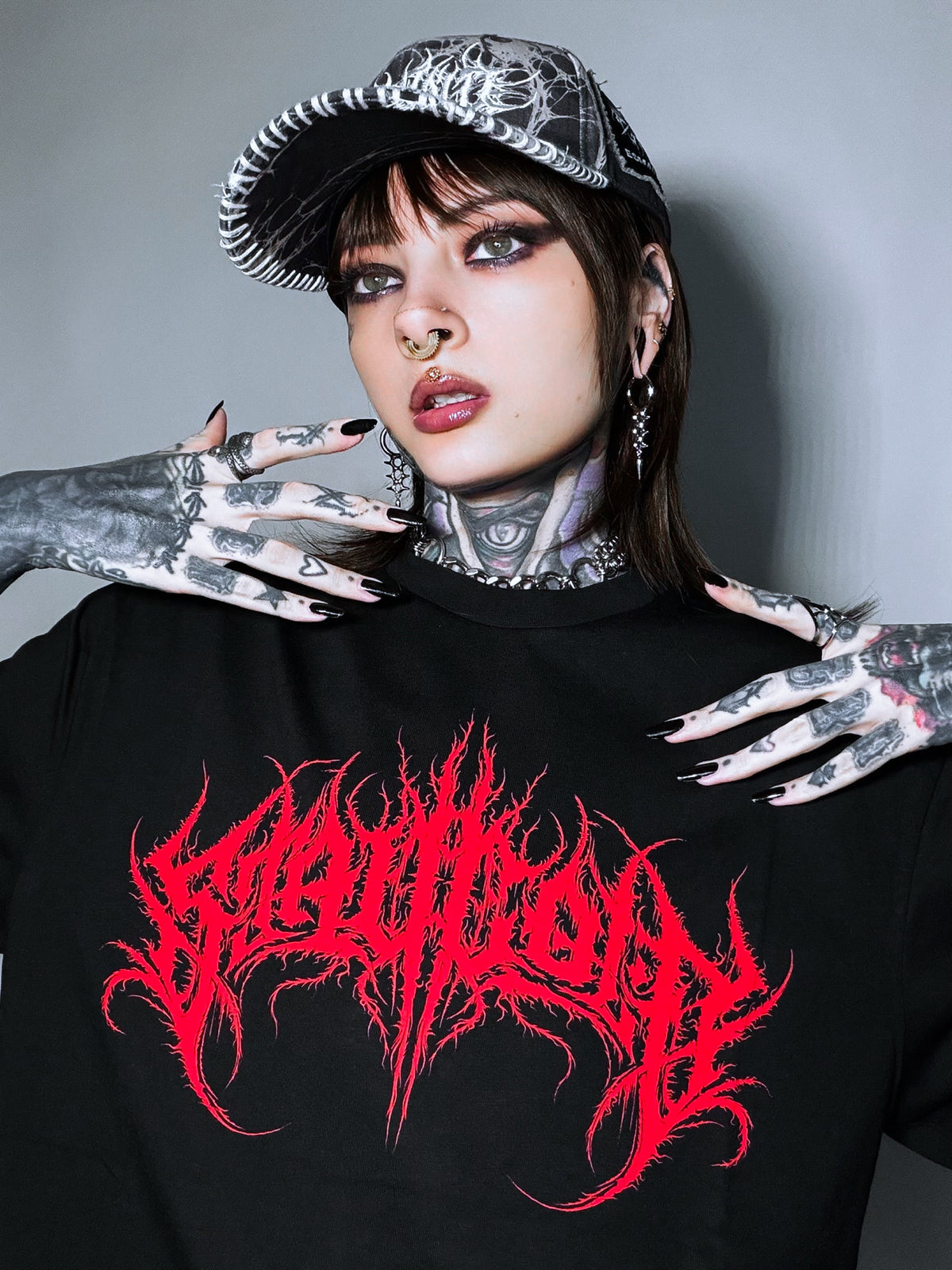 Dominion (Black) - Regular T-Shirt (200GSM)