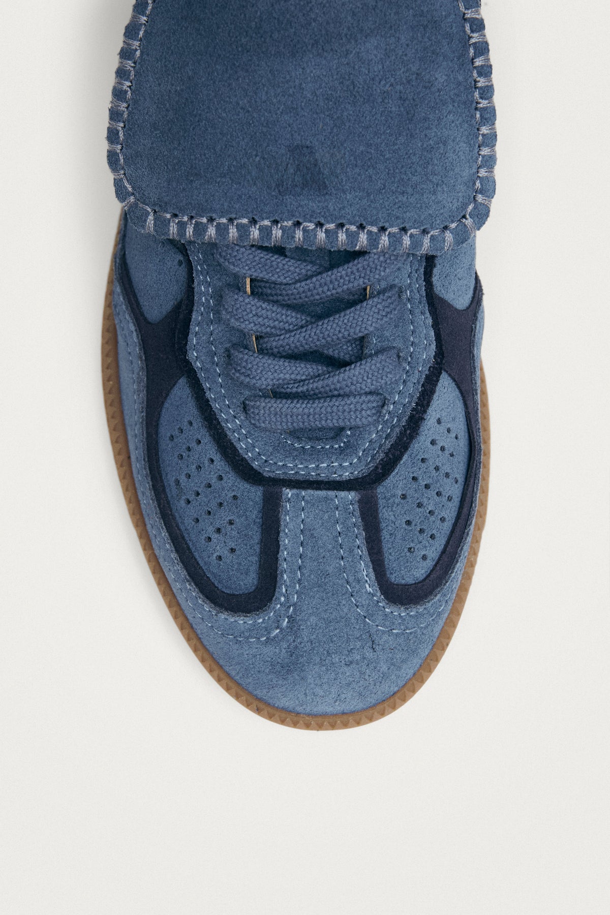 Tb.490 Club Suede Blue Leather Sneakers