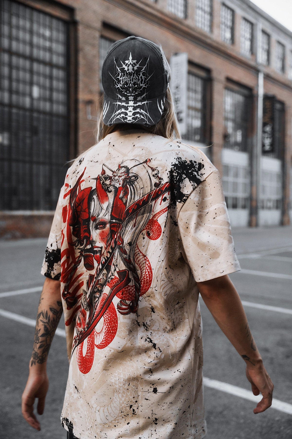 Fashion Kill (Peach) - Regular T-Shirt (200GSM)