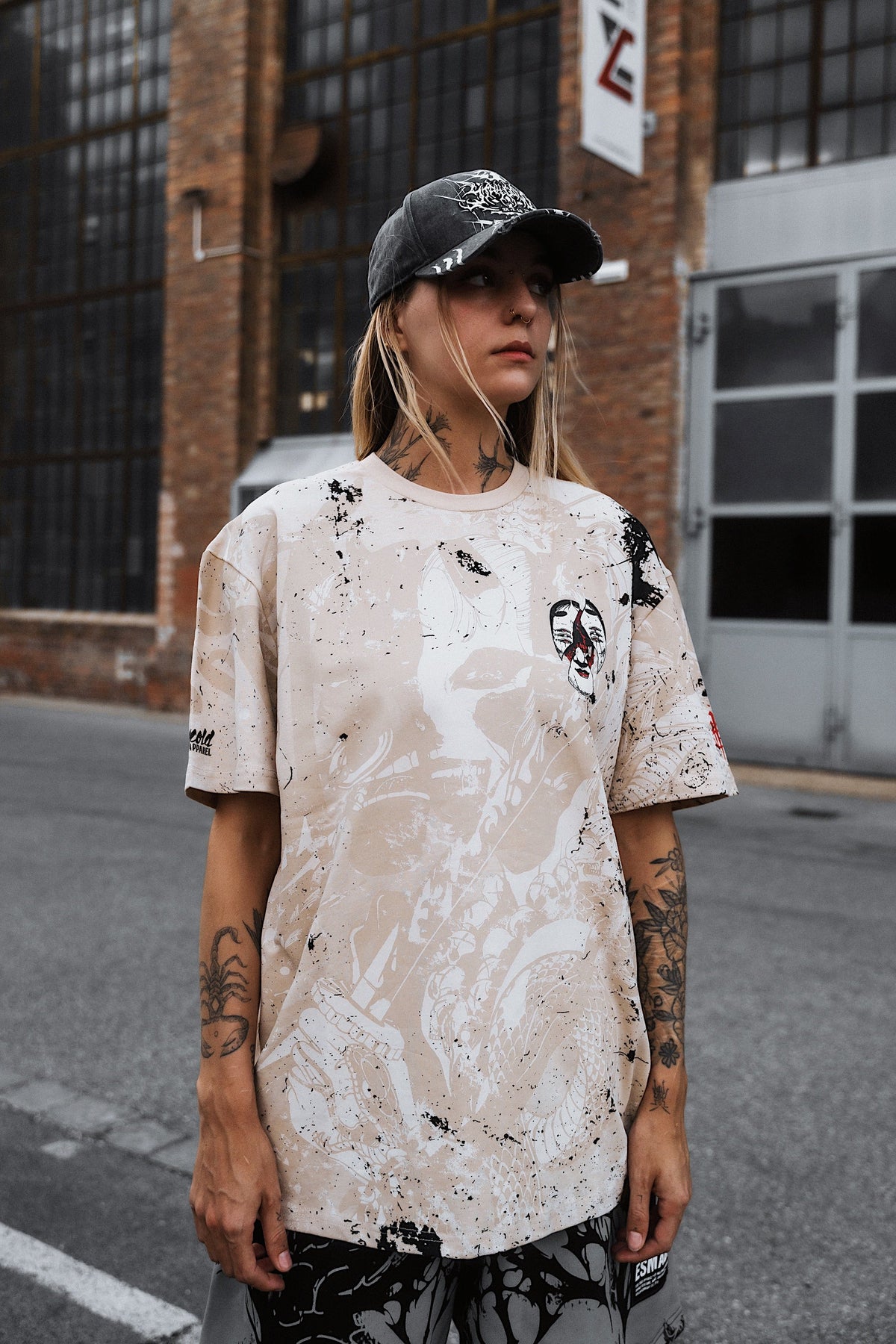 Fashion Kill (Peach) - Regular T-Shirt (200GSM)
