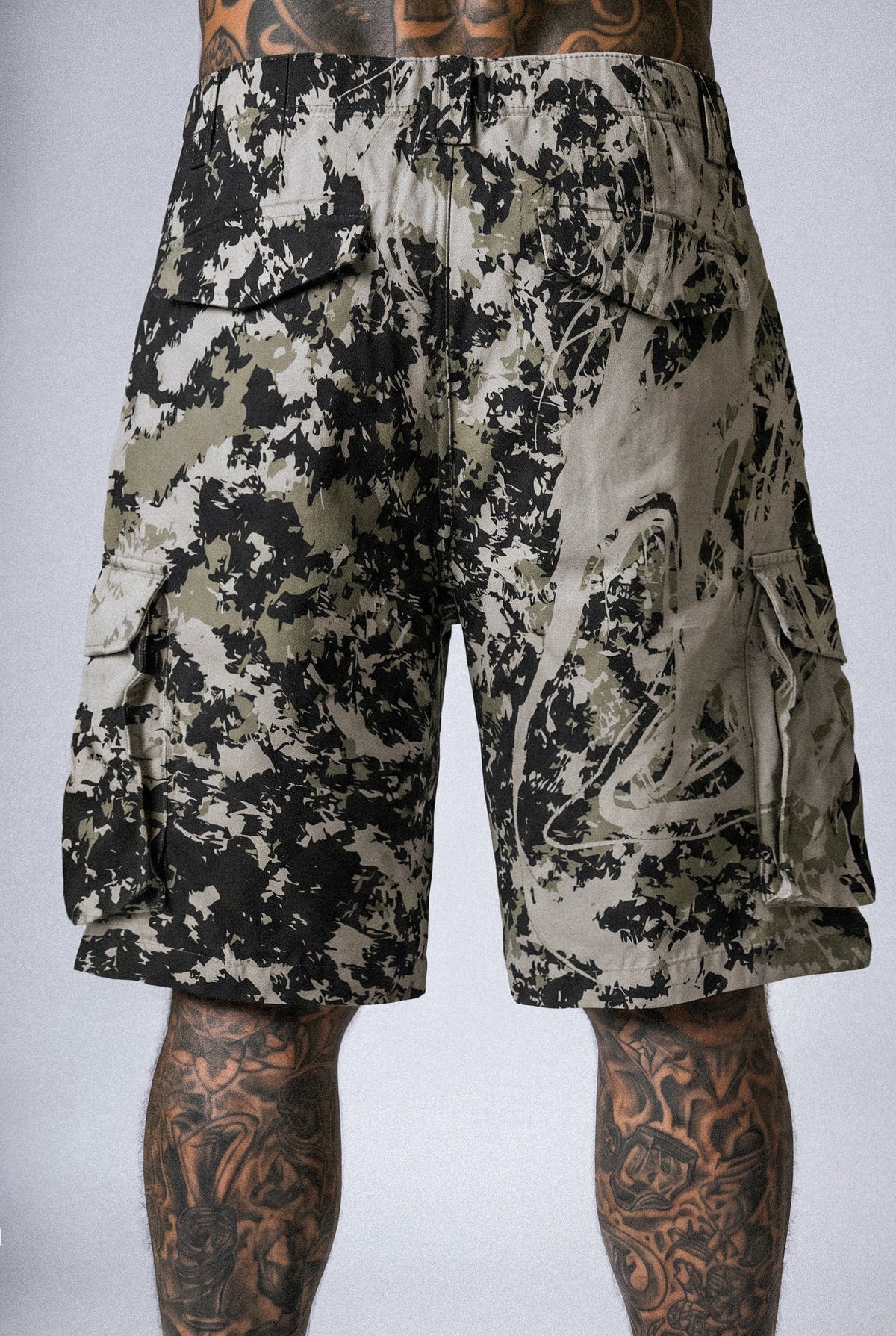 Fleshbound (Sand) - Cargo Shorts (260GSM)